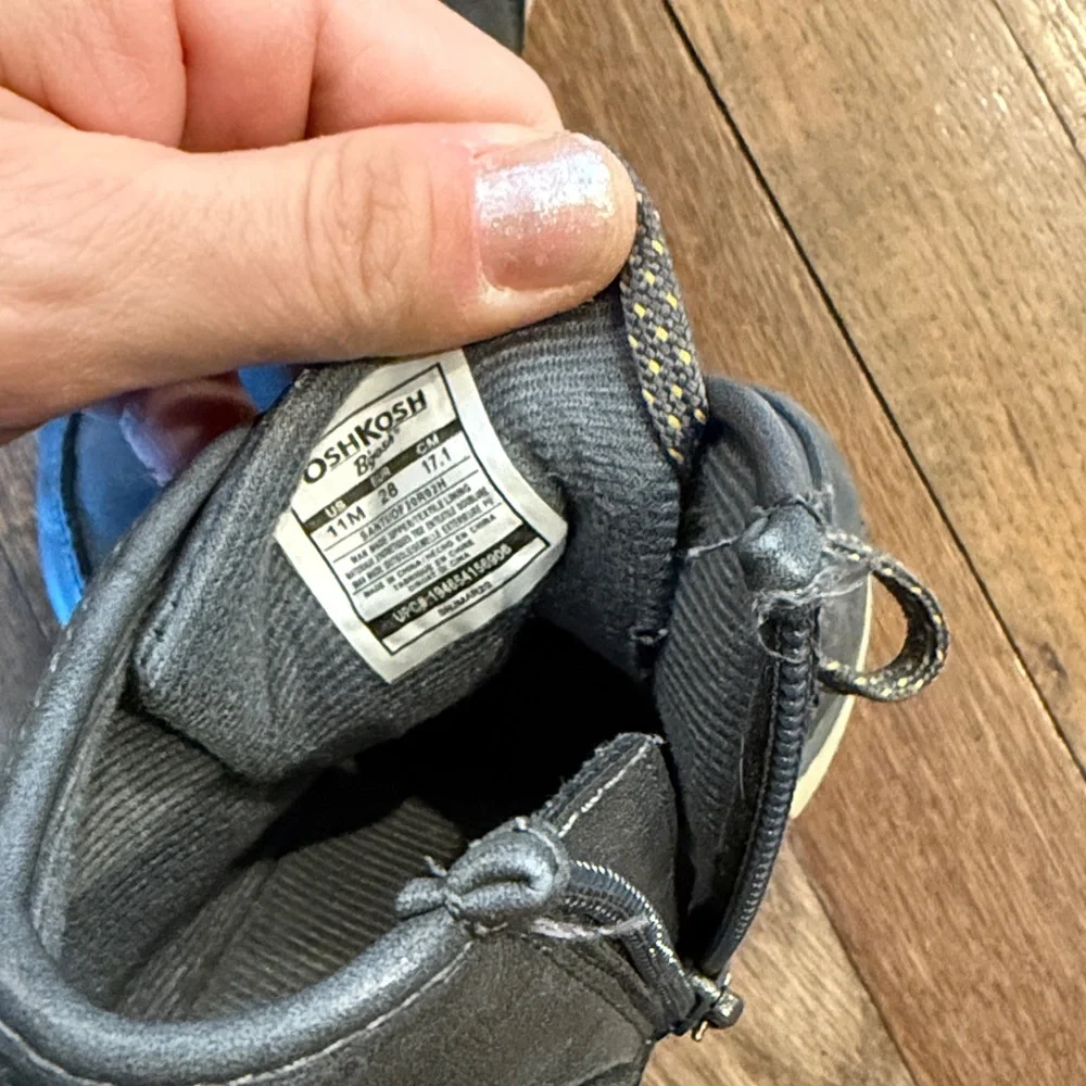 OshKosh B'gosh | Gray Chukka Boots for Toddler Boys